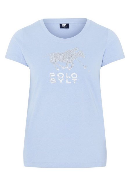 Polo Sylt T-Shirt mit funkelndem Dekor (1, 1-tlg) günstig online kaufen