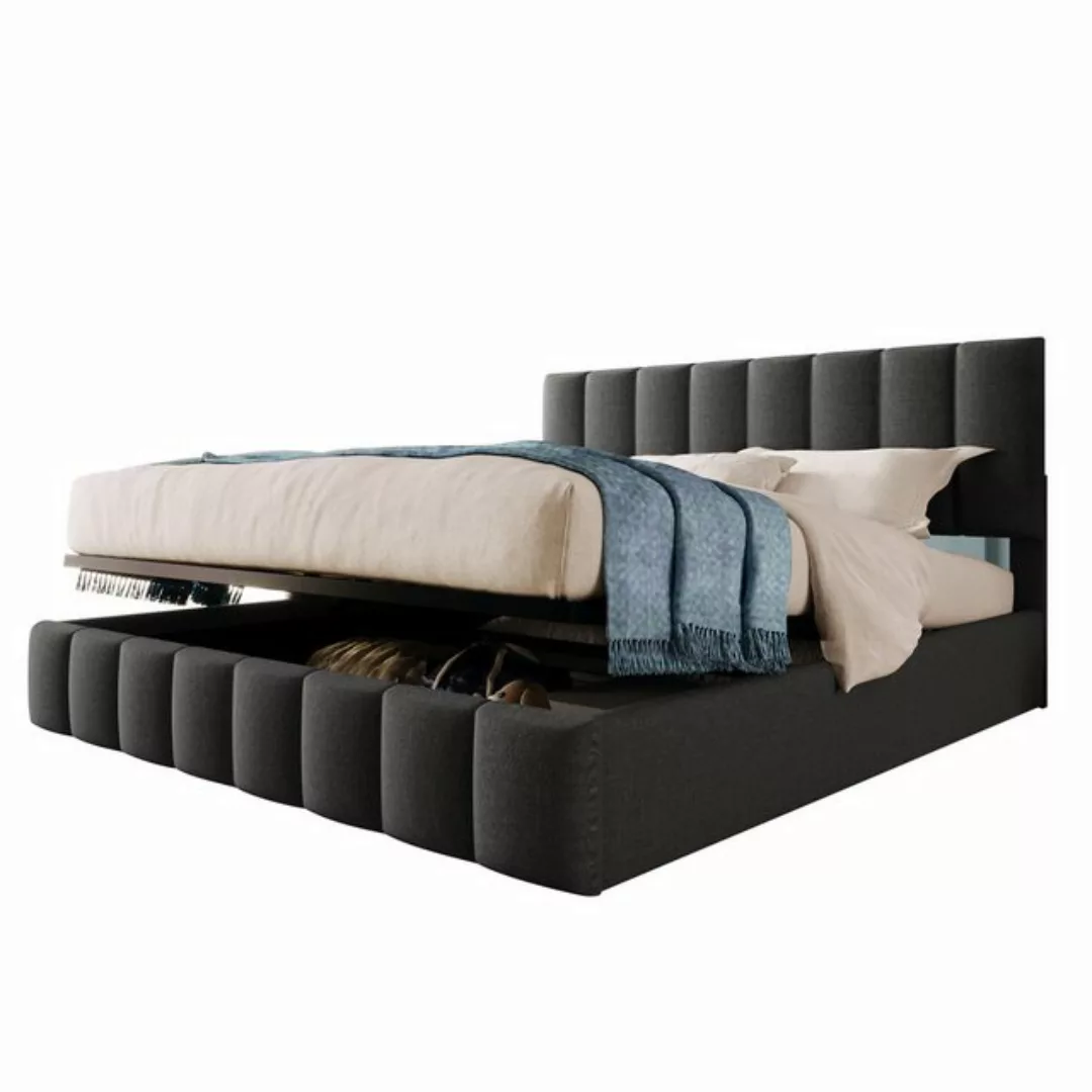 BlingBin Boxspringbett Polsterbett (Modernes Bettgestell mit Stauraum, 140x günstig online kaufen