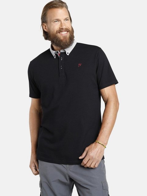 Jan Vanderstorm Poloshirt NJAL mit Button-Down Kragen günstig online kaufen