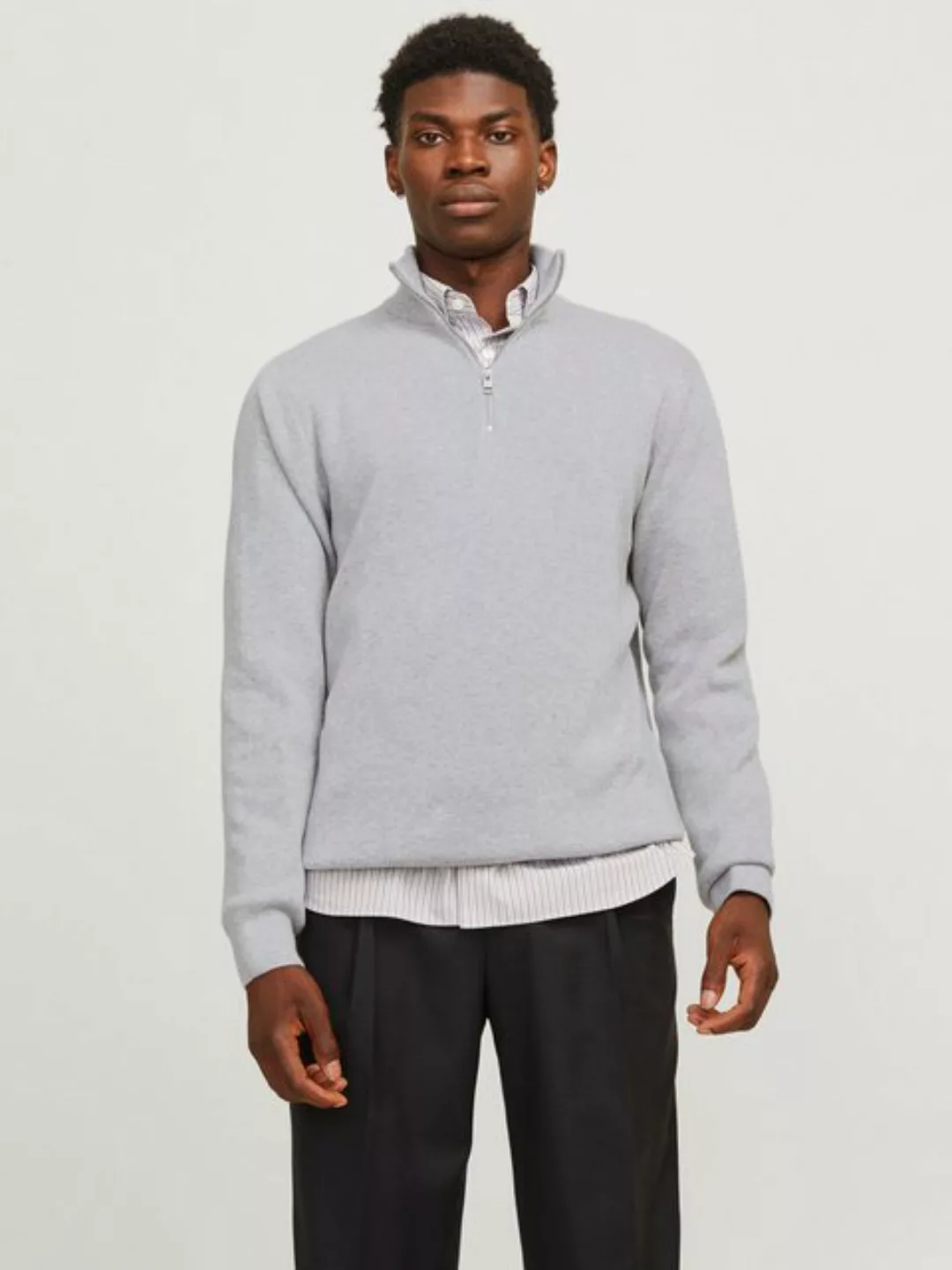 Jack & Jones Troyer JPRBLAMILANO STITCH KNIT HALF ZIP SN günstig online kaufen