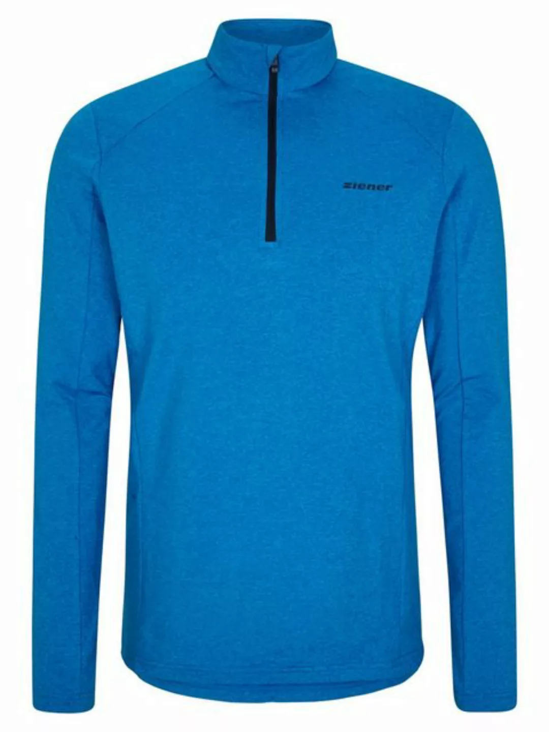 Ziener Rollkragenshirt PAULINO man (underlayer shirt) persian blue.melange günstig online kaufen