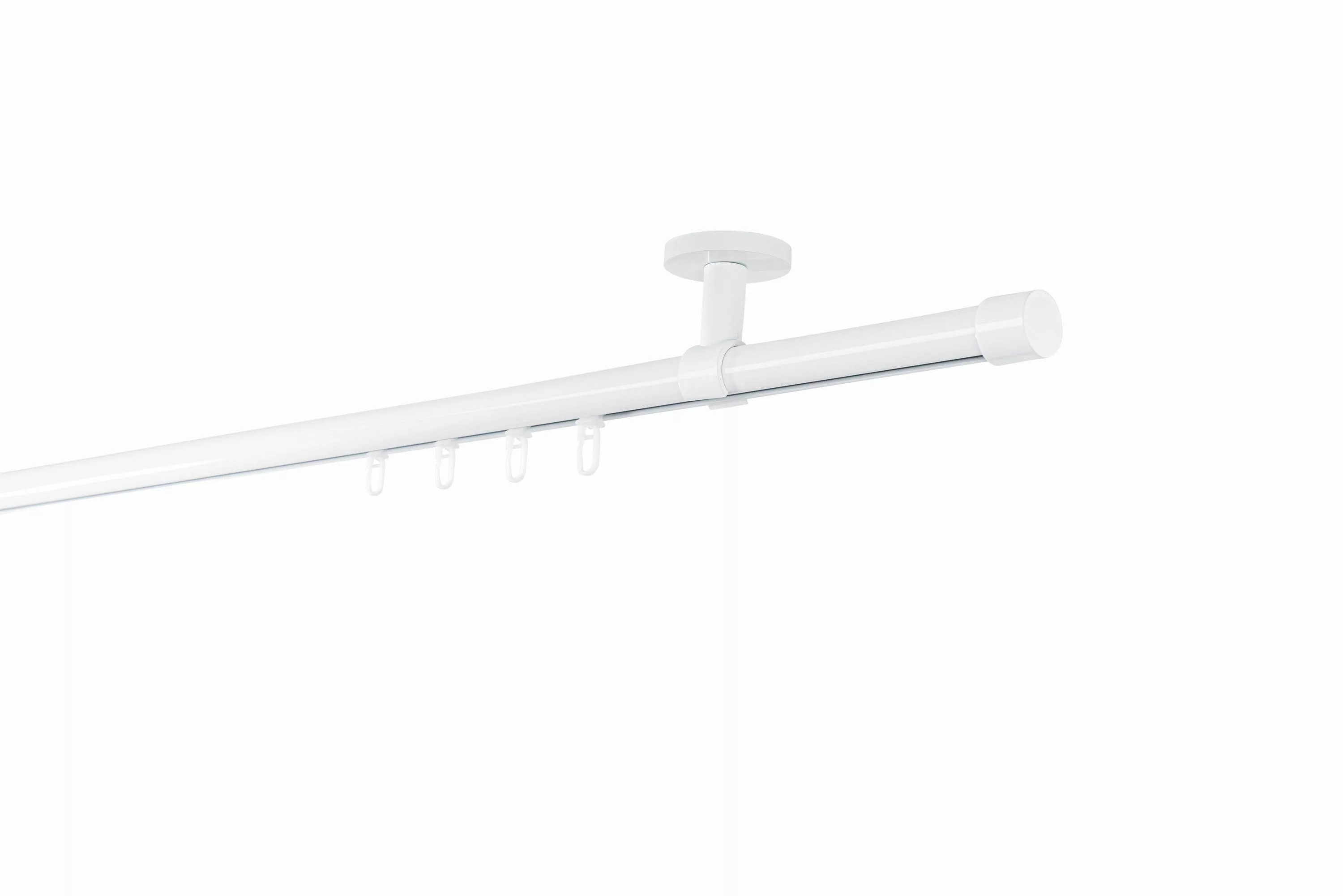 ondeco Gardinenstange Profil Deckenabstand 4cm Kappe, günstig online kaufen