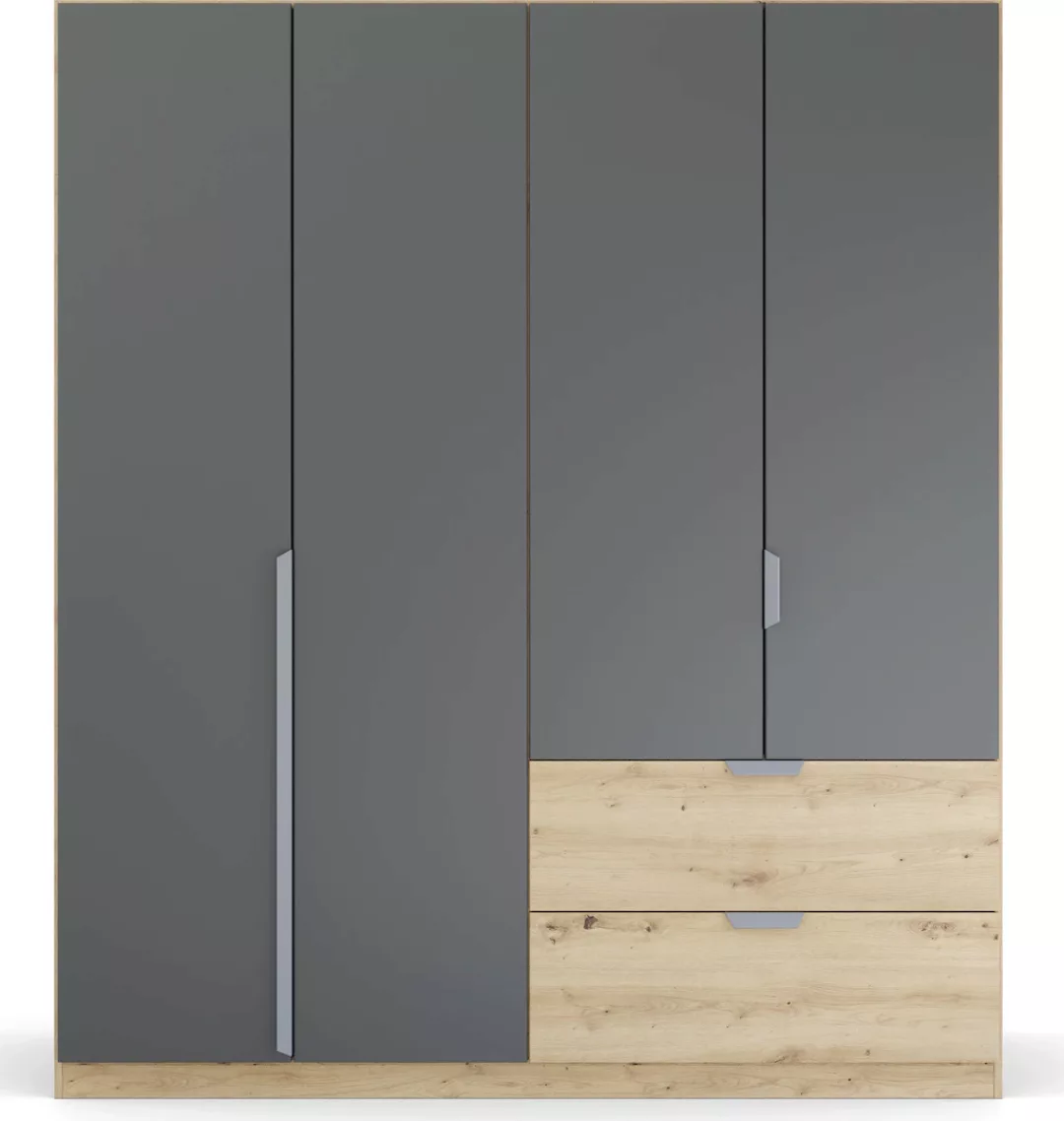 rauch Drehtürenschrank "Dark&Wood by Quadra Spin", im Industrial Style mit günstig online kaufen