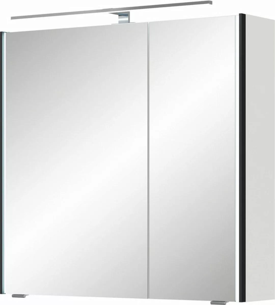 Saphir Spiegelschrank Serie 7045 Badezimmer-Spiegelschrank inkl. LED-Beleuc günstig online kaufen