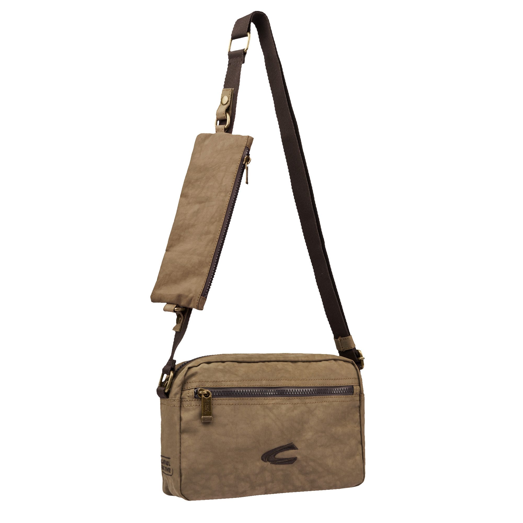 camel active Handtasche "Journey", vielseitiger Begleiter aus robustem Nylo günstig online kaufen
