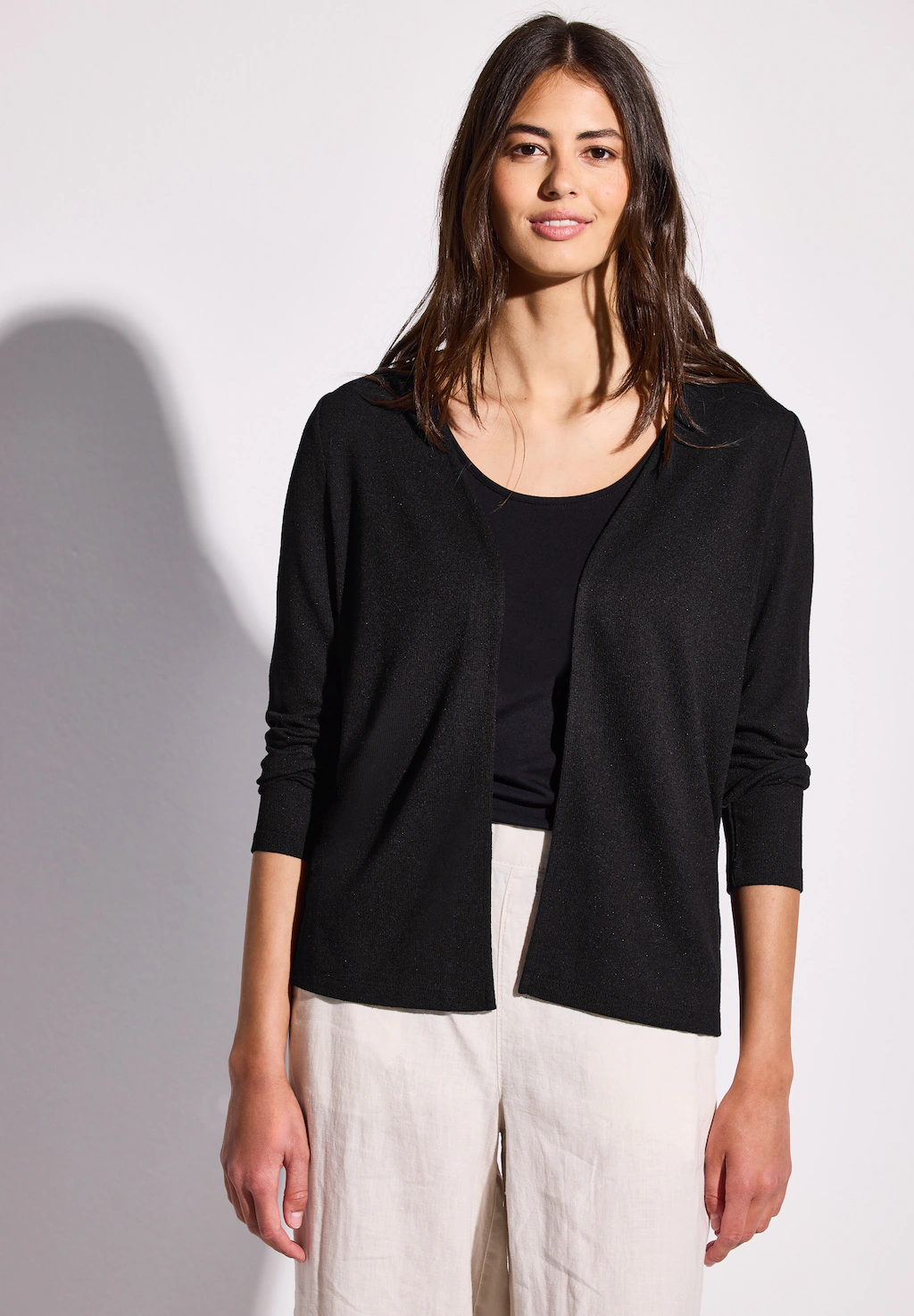 STREET ONE Cardigan, verschlusslos günstig online kaufen