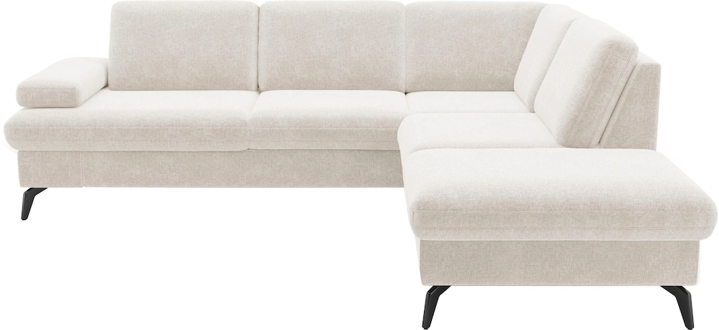 sit&more Ecksofa "Morris Jubi L-Form", inkl. Armteilfunktion und 1 Zierkiss günstig online kaufen