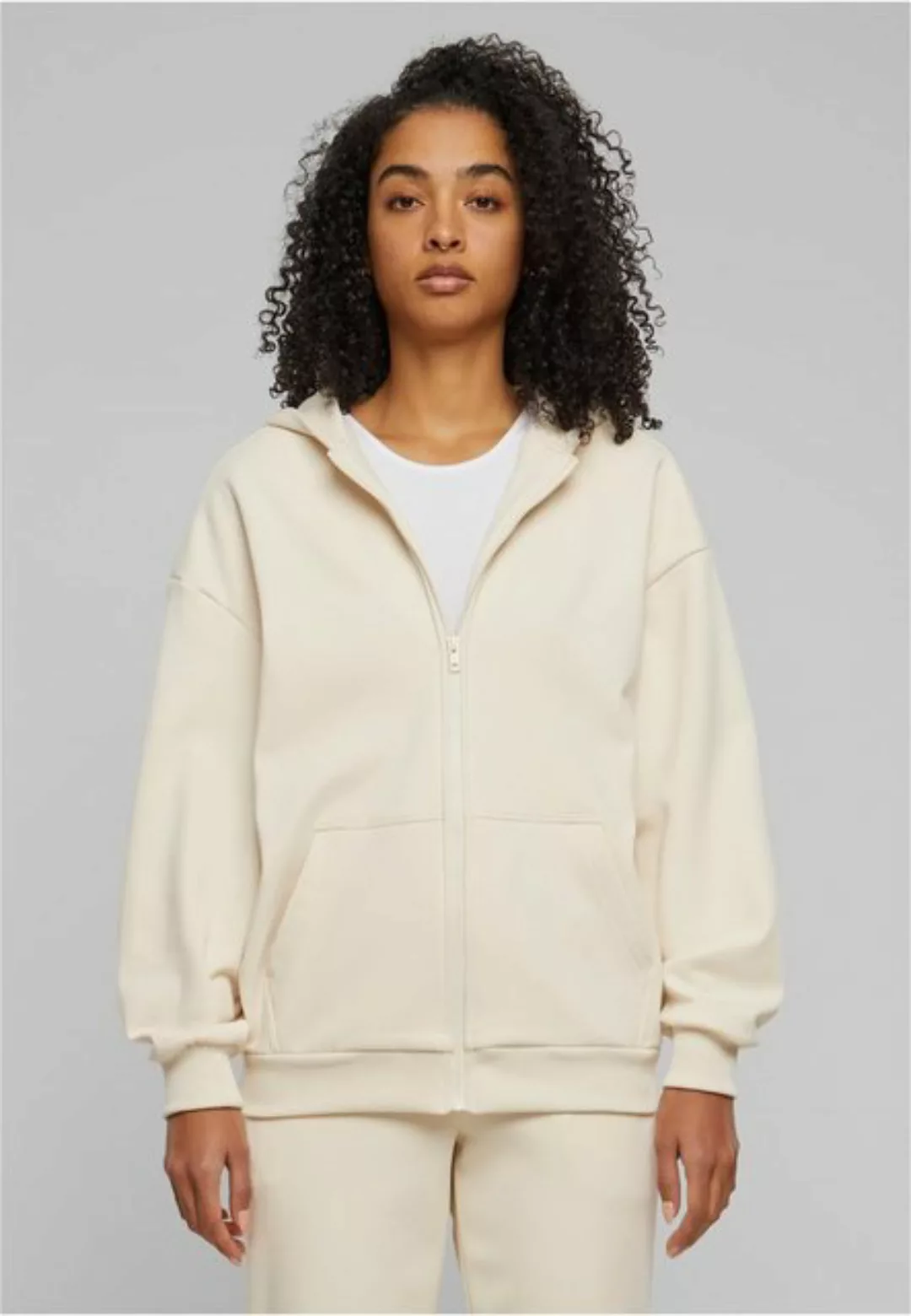 URBAN CLASSICS Kapuzenpullover Ladies Cozy Oversized Zip Hoody günstig online kaufen