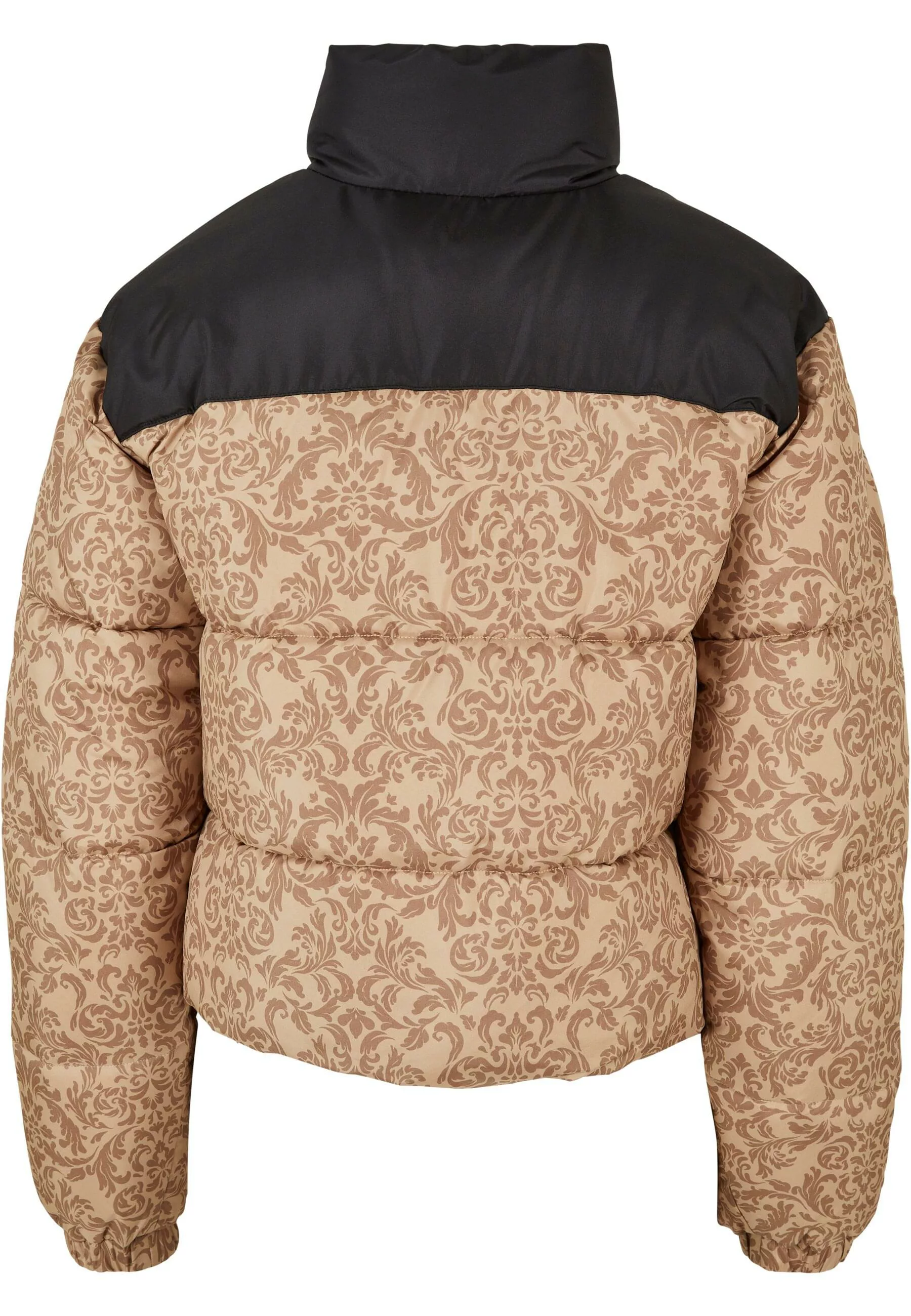 URBAN CLASSICS Winterjacke "Urban Classics Damen Ladies AOP Retro Puffer Ja günstig online kaufen