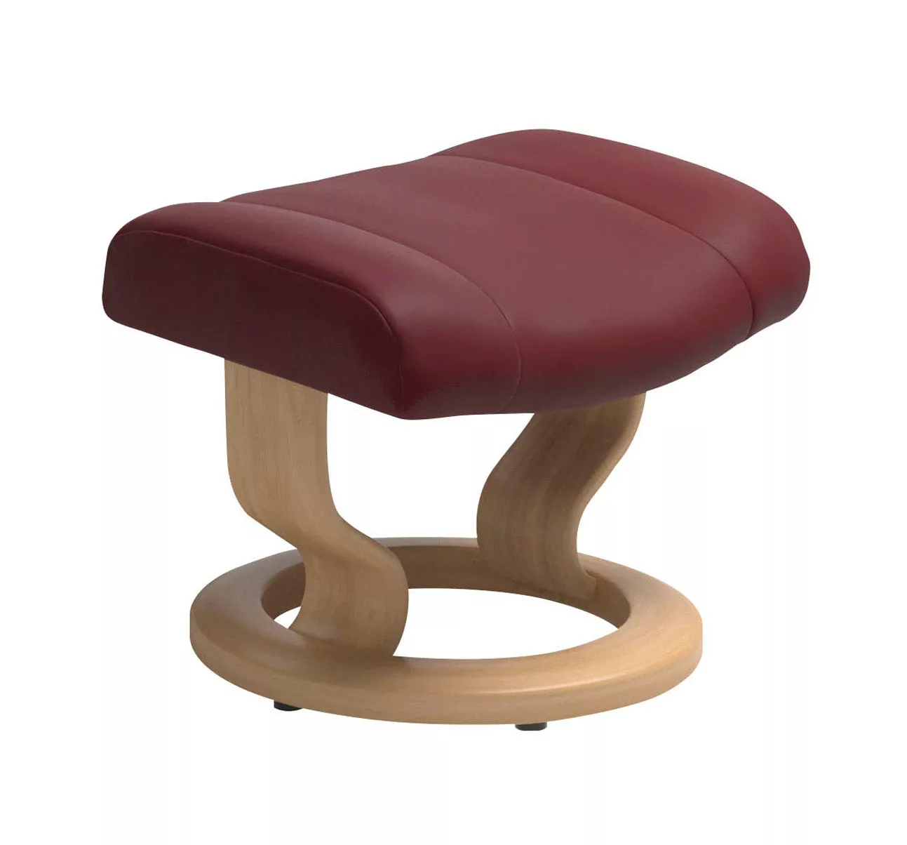 Stressless® Hocker »Garda«, mit Classic Base, Gestell Eichefarben günstig online kaufen