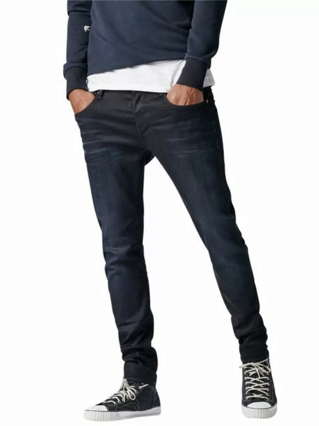 G-Star Herren Jeans Slander - Superstretch Slim Fit - Dark Aged günstig online kaufen