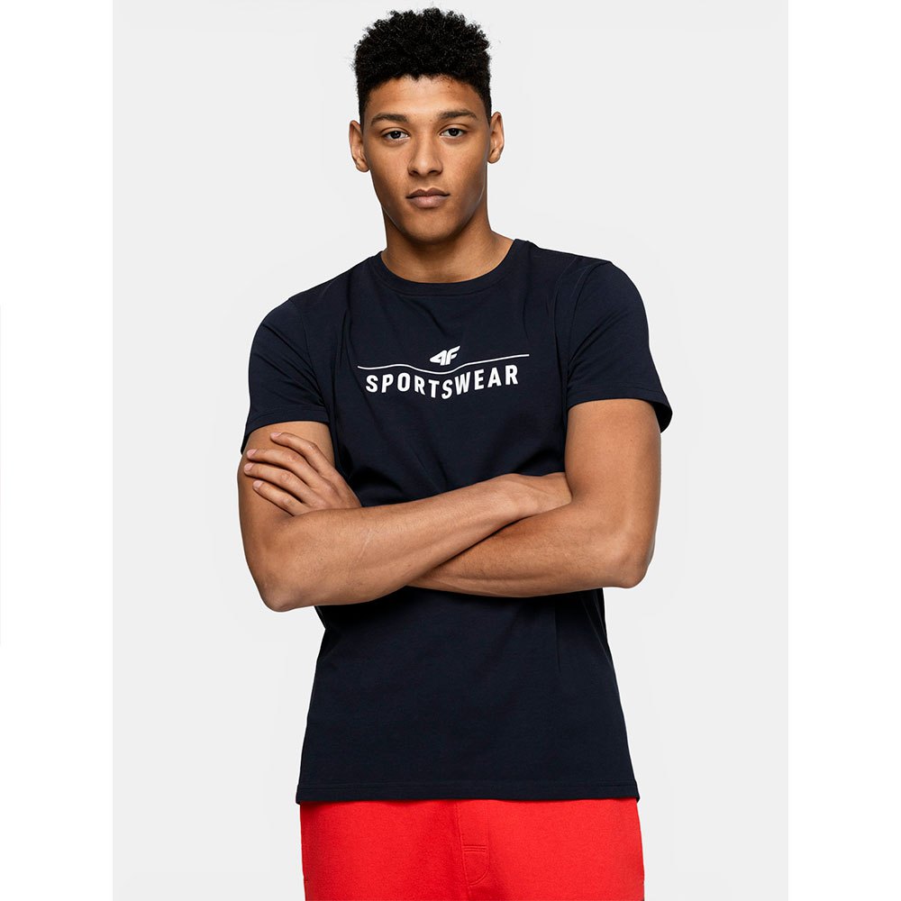 4f Kurzärmeliges T-shirt XL Navy günstig online kaufen