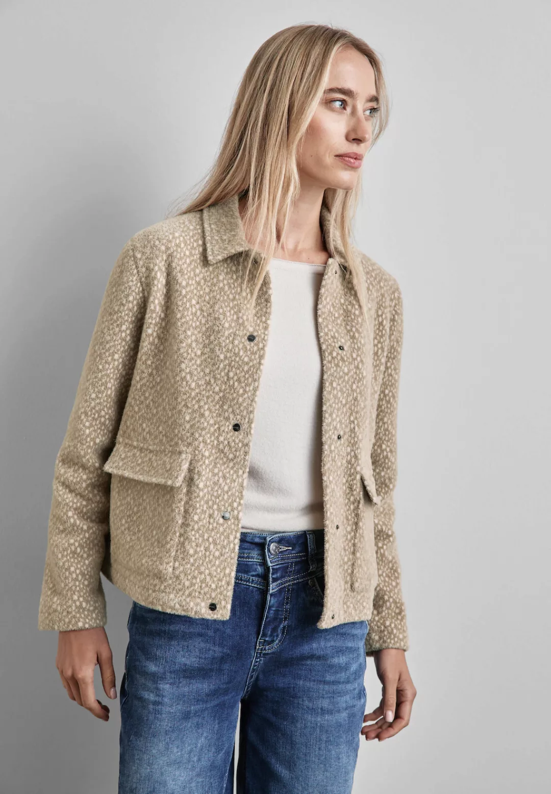 STREET ONE Jackenblazer mit Muster günstig online kaufen