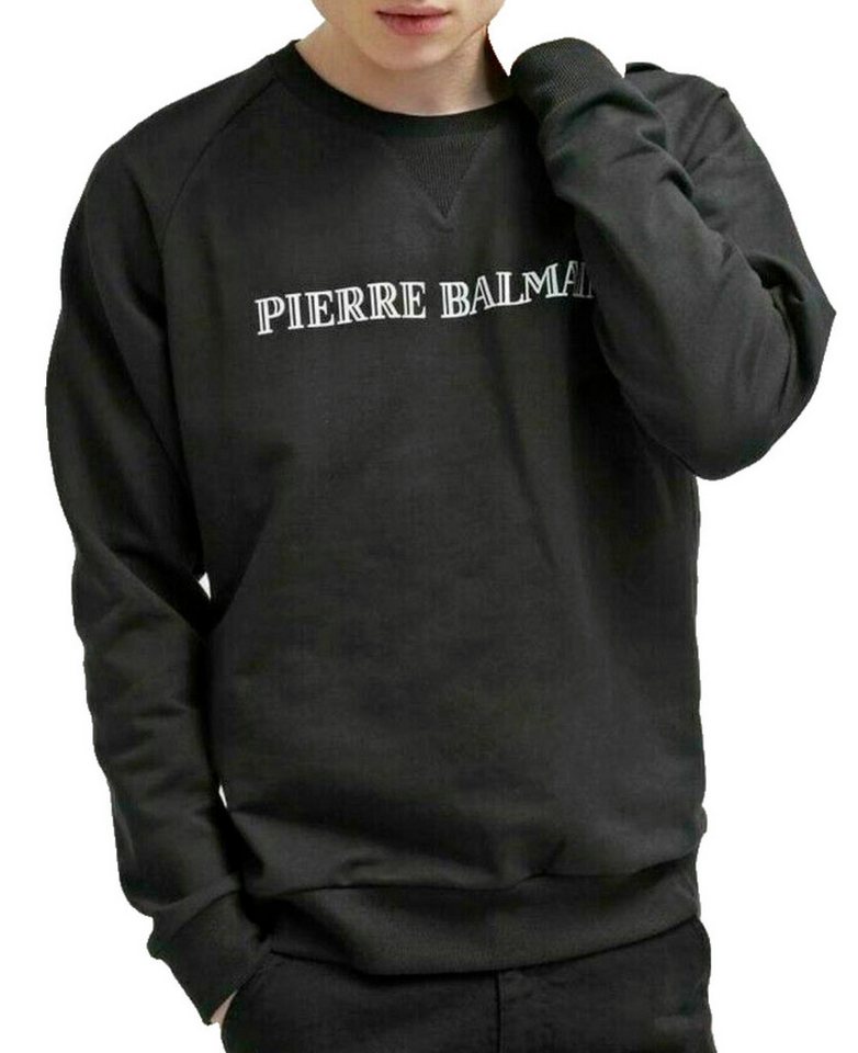 Balmain Paris Sweatshirt Pierre Balmain Gerippten Kragen mit elastischen Bü günstig online kaufen