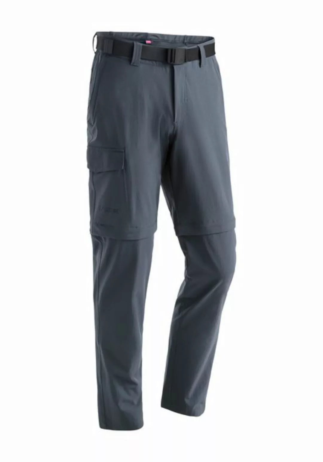 Maier Sports Bundfaltenhose Torid slim zip He-Zip Off Hose el. BLACK günstig online kaufen