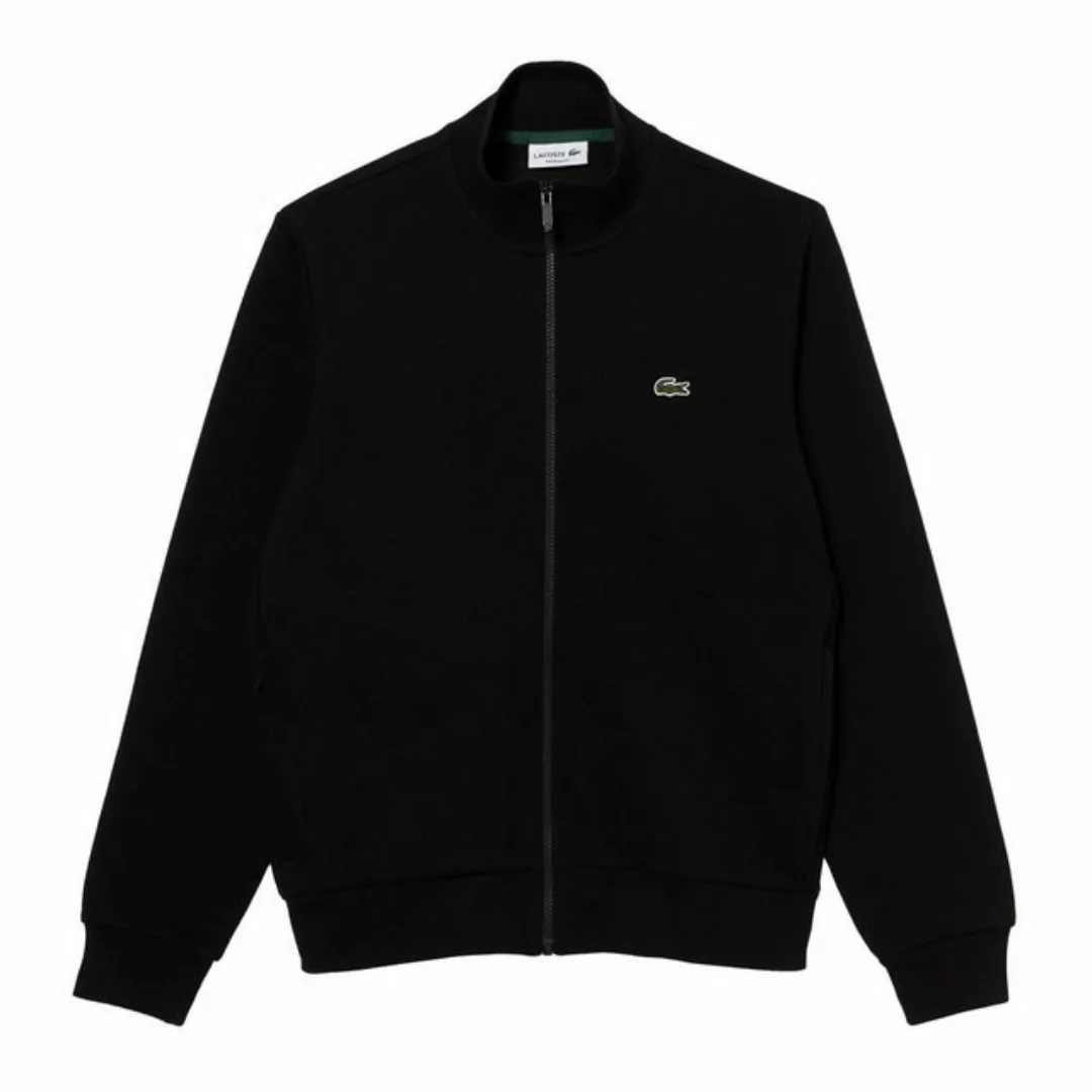 Lacoste Sweatjacke mit Lacoste Logopatch auf der Brust günstig online kaufen