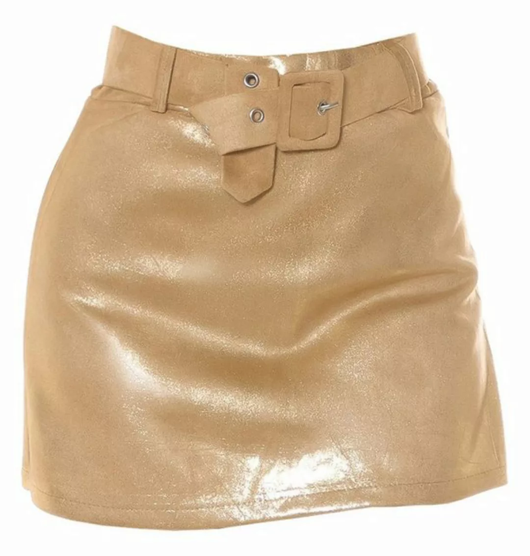 Koucla Skort mit Gürtel, 2 in 1 Rock mit Shorts günstig online kaufen