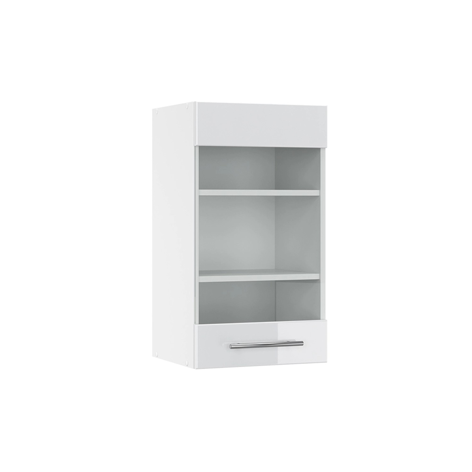 Vicco Glashängeschrank Fame-Line, Weiß Hochglanz/Weiß, 40 günstig online kaufen
