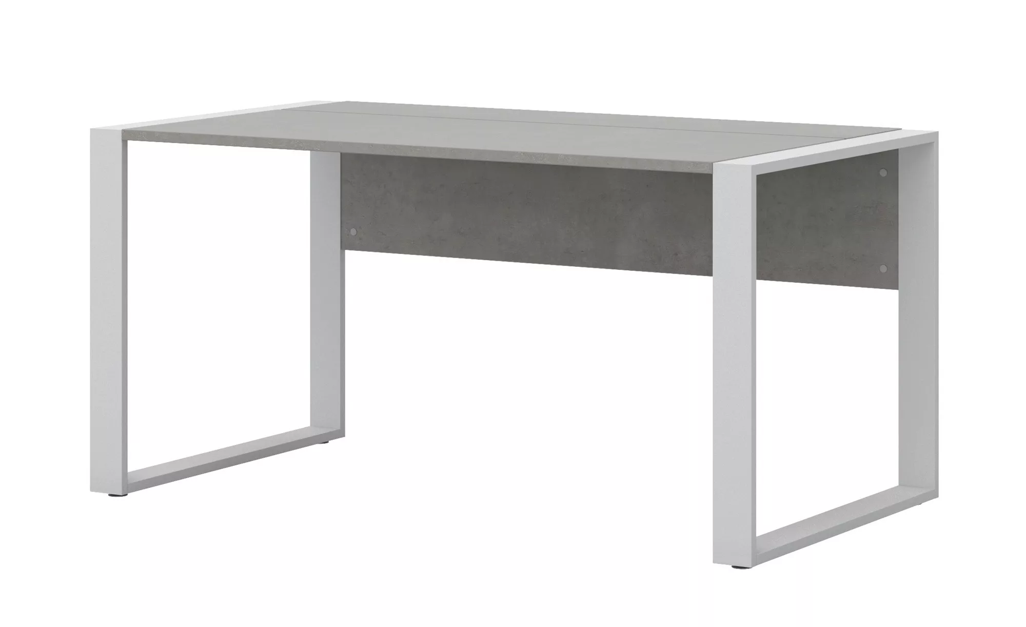 Schreibtisch  Kasai - grau - 150 cm - 74 cm - 80 cm - Sconto günstig online kaufen