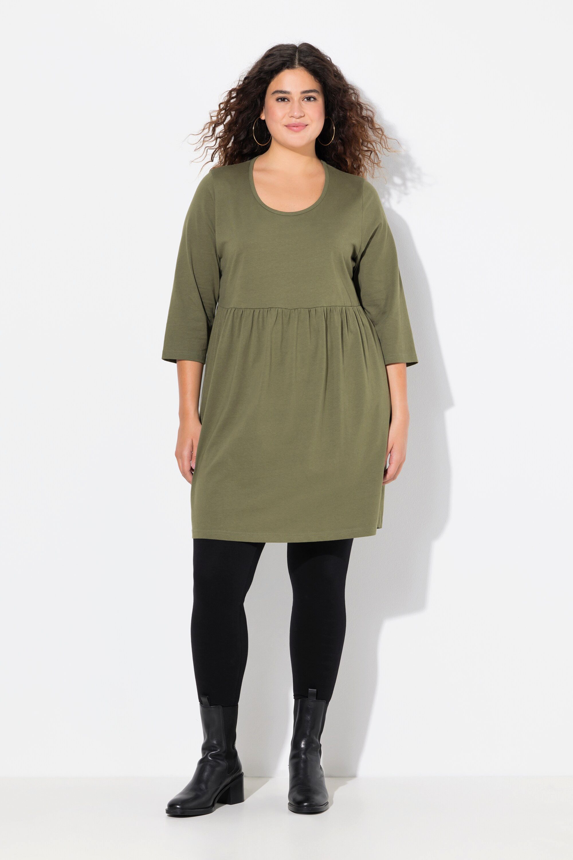 Ulla Popken Longshirt Longshirt A-Linie Lieblingsfarbe günstig online kaufen