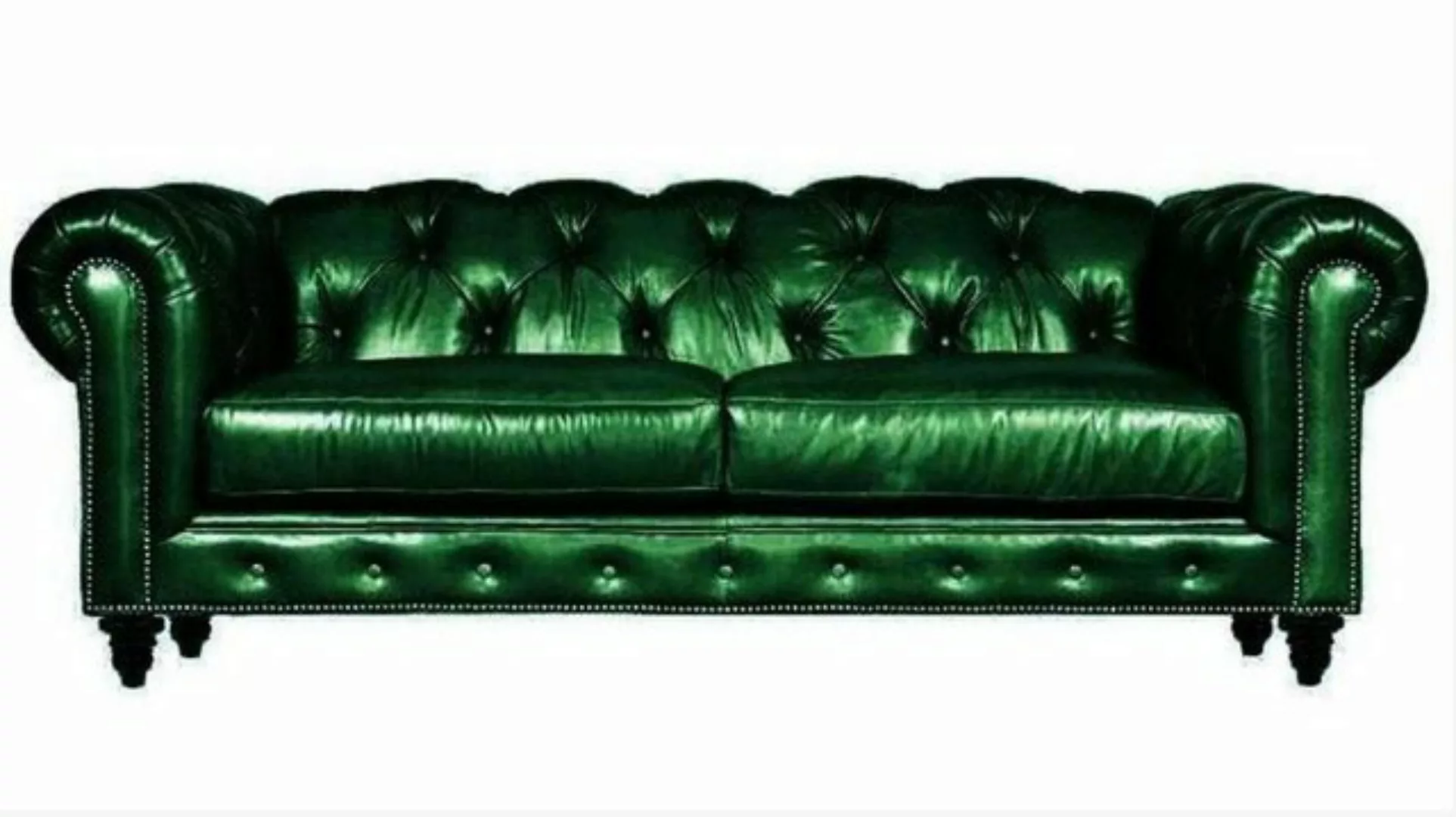 JVmoebel Chesterfield-Sofa Hellbrauner Chesterfield Dreisitzer 3-er Couch M günstig online kaufen