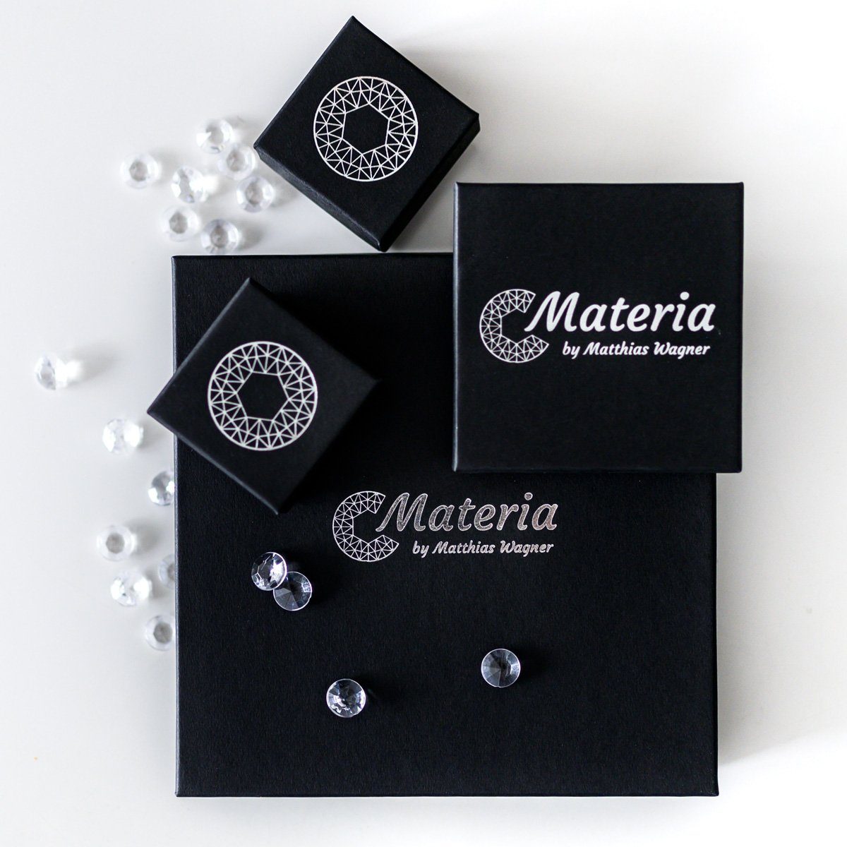 Materia Paar Creolen Ohrringe Damen Silber günstig online kaufen