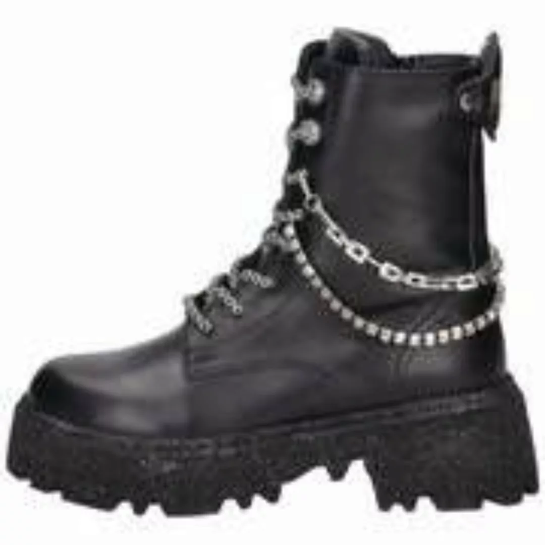 2Go Fashion Schnür Boots Damen schwarz günstig online kaufen