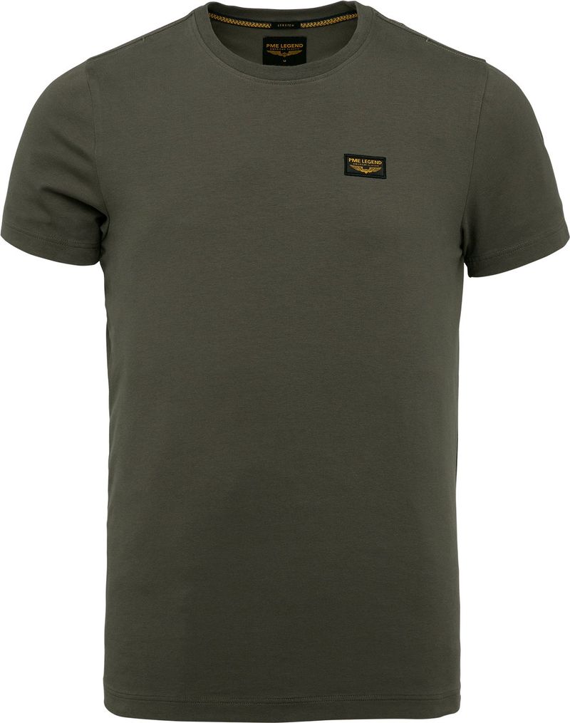 PME Legend T-Shirt Logo Dunkel Grün - Größe XXL günstig online kaufen