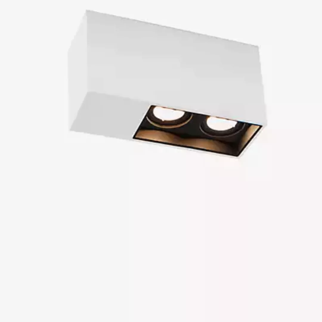 Wever & Ducré Plano 2.0 Spot LED, weiß/schwarz - dim to warm günstig online kaufen