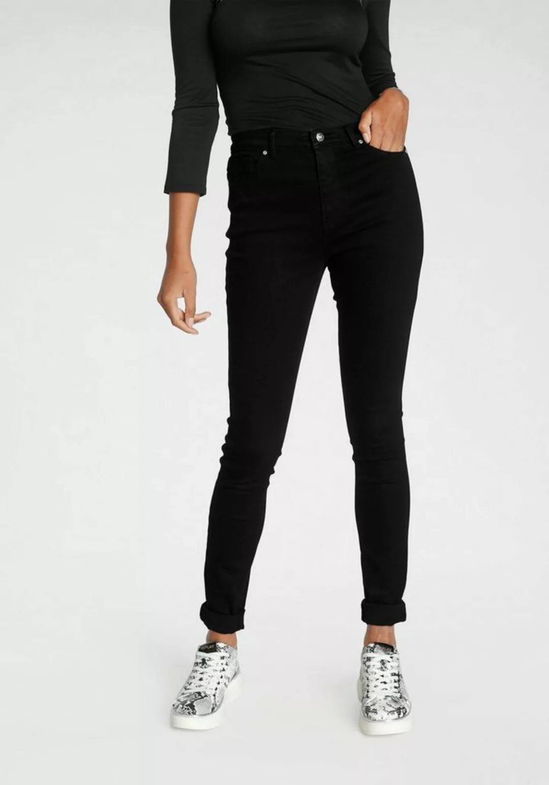 ONLY Skinny-fit-Jeans ONLPAOLA mit Stretch günstig online kaufen