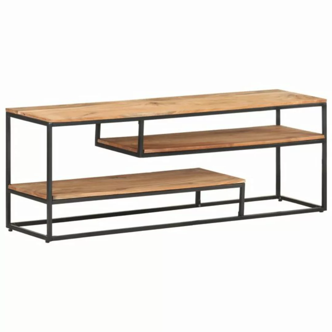 vidaXL TV-Schrank TV-Schrank 130x30x45 cm Akazie Massivholz Lowboard günstig online kaufen