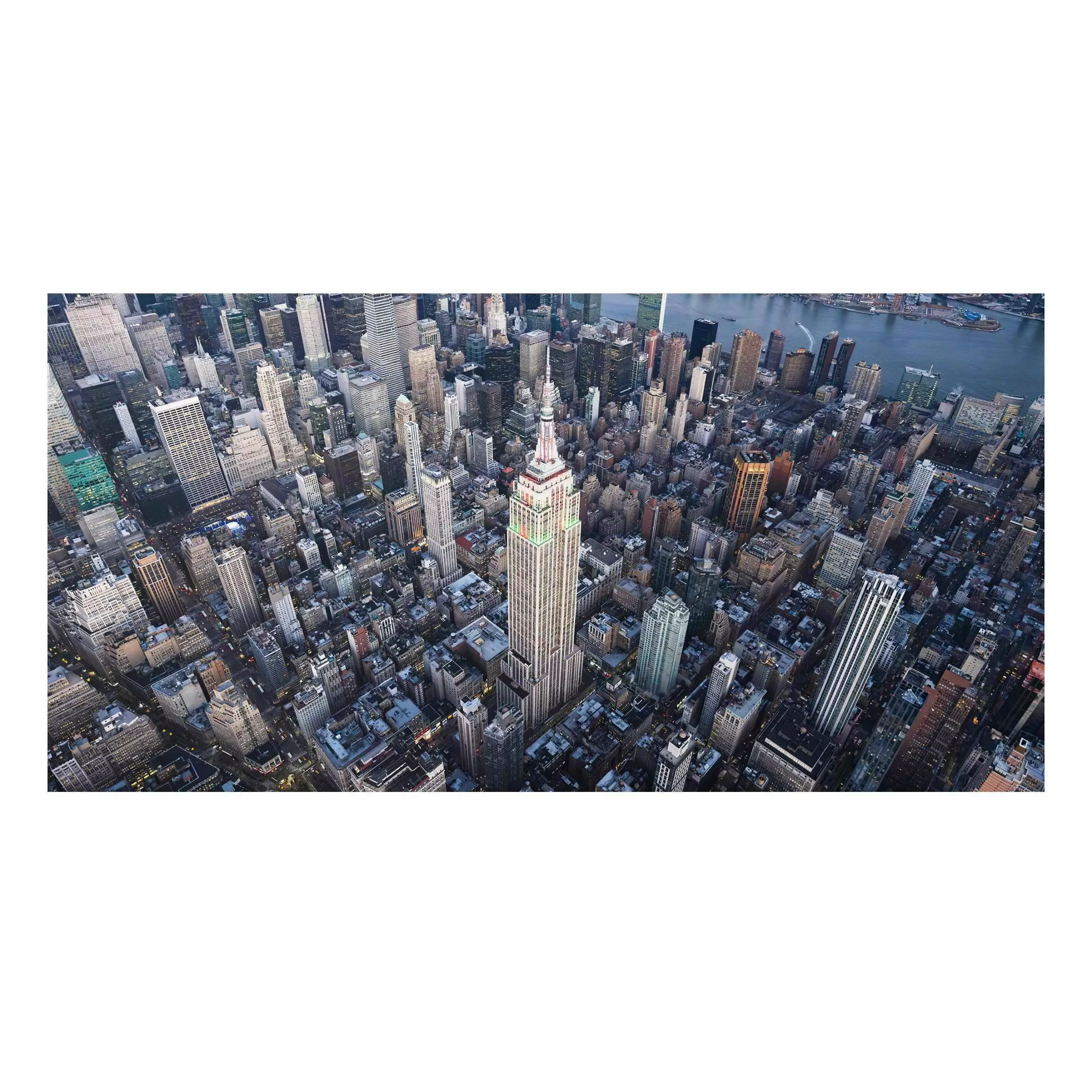 Alu-Dibond Bild Empire State Of Mind günstig online kaufen