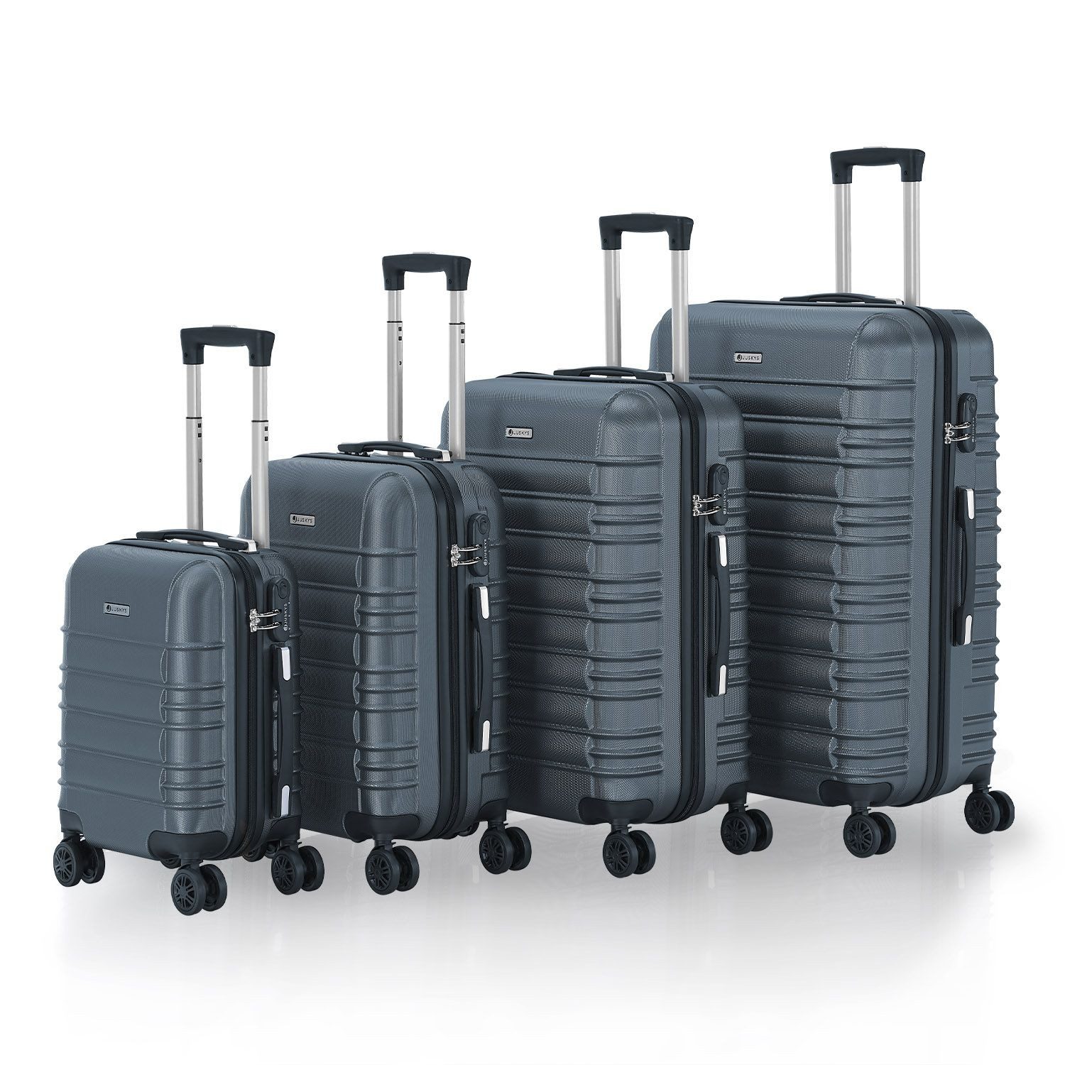 Juskys Trolleyset Rom, 4 Rollen, (4 günstig online kaufen