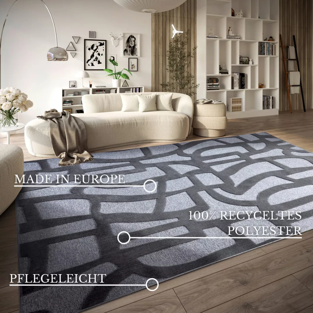 Villeroy & Boch Teppich »Therese«, rechteckig, Nachhaltig, Wohnzimmer, Schl günstig online kaufen