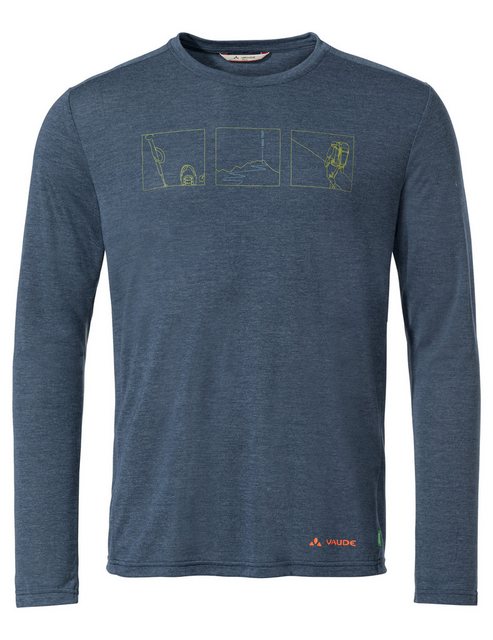 VAUDE Longsleeve Me Rosemoor LS T-Shirt III dark sea günstig online kaufen