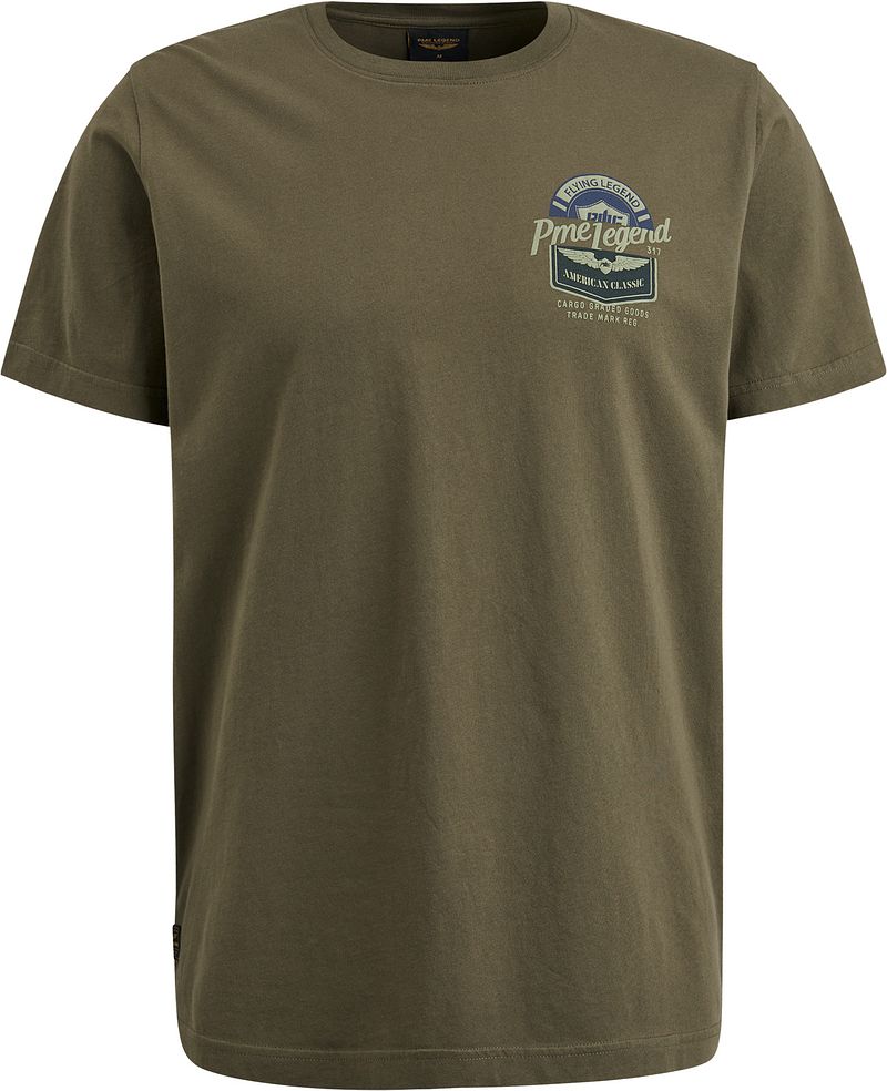 PME Legend Jersey T-Shirt Druck Army - Größe XL günstig online kaufen