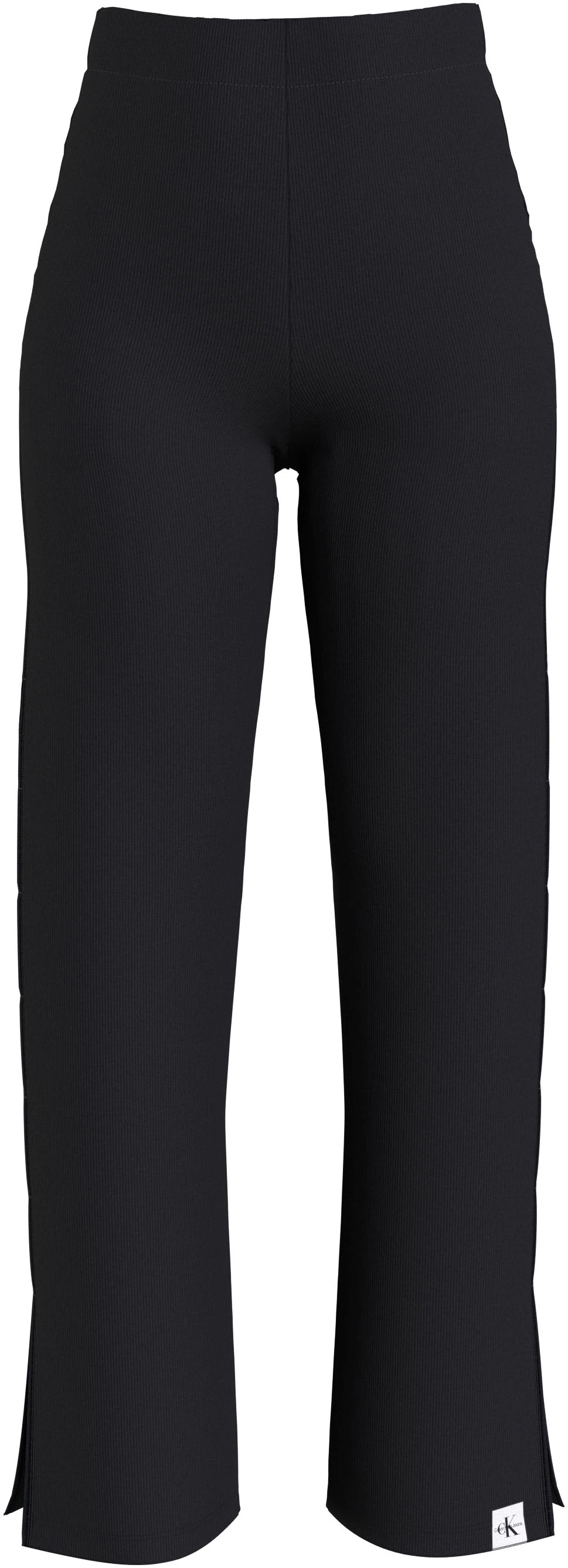 Calvin Klein Jeans Sweatpants "TAB SPLIT STRAIGHT RIB PANTS" günstig online kaufen