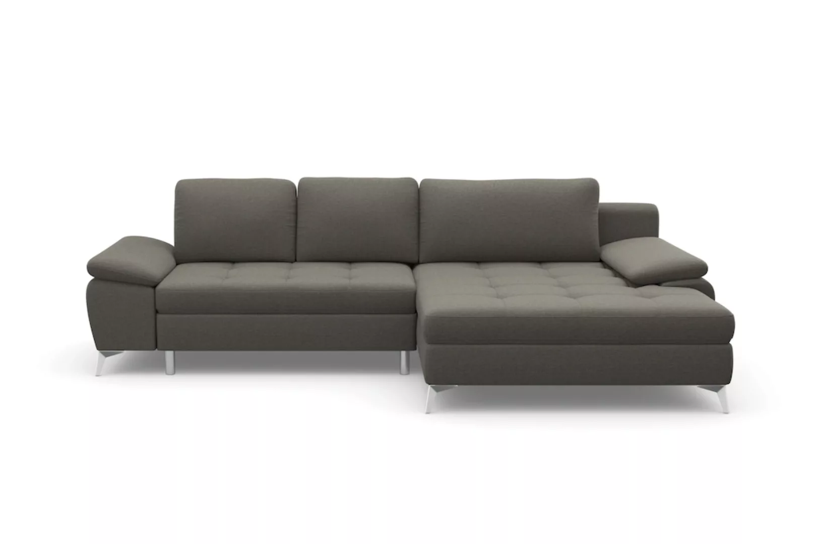 sit&more Ecksofa »Latigo L-Form«, mit Mega-Recamiere, wahlweise mit Bettfun günstig online kaufen