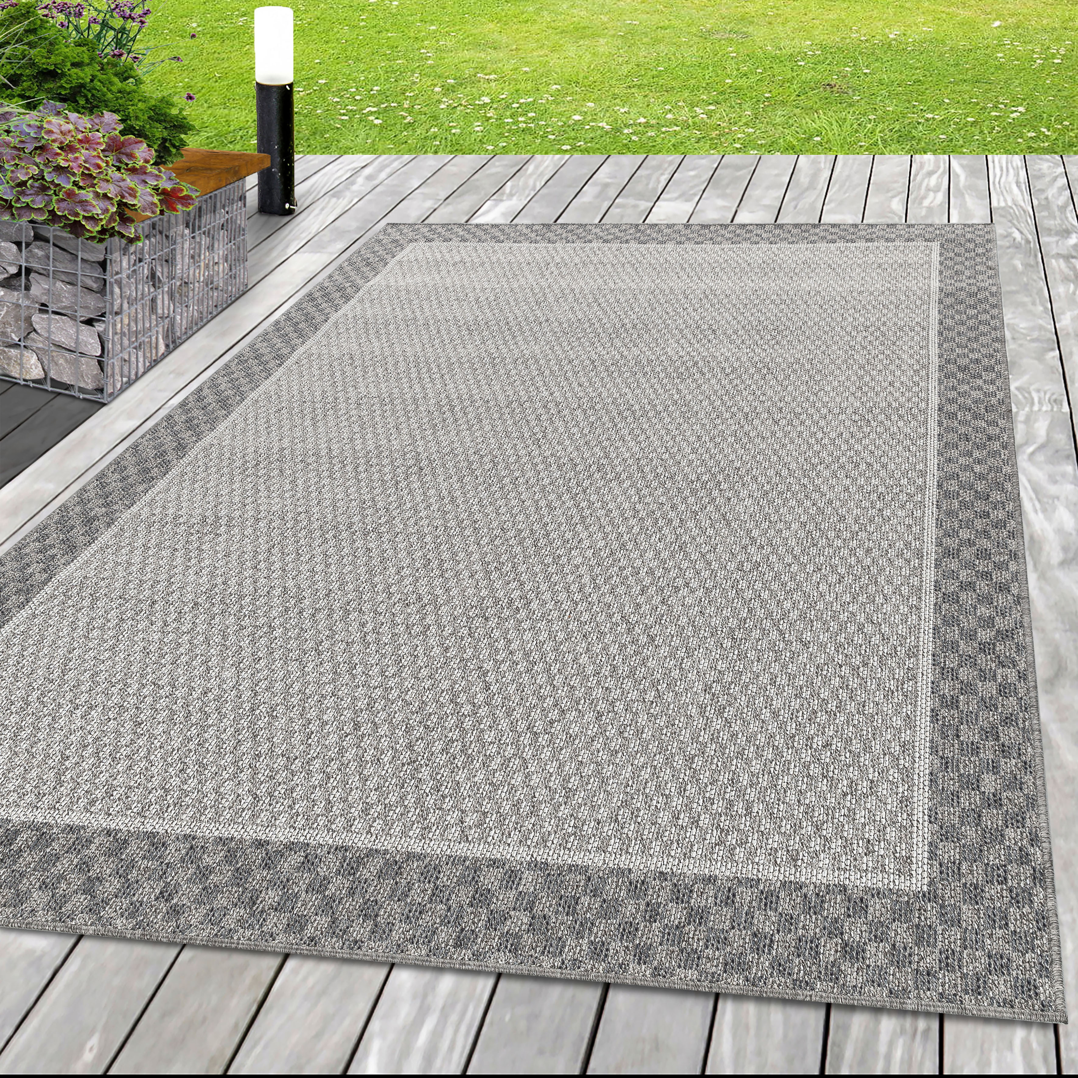 Ayyildiz In- und Outdoor-Teppich Aruba 4905 Creme 60 cm x 100 cm günstig online kaufen