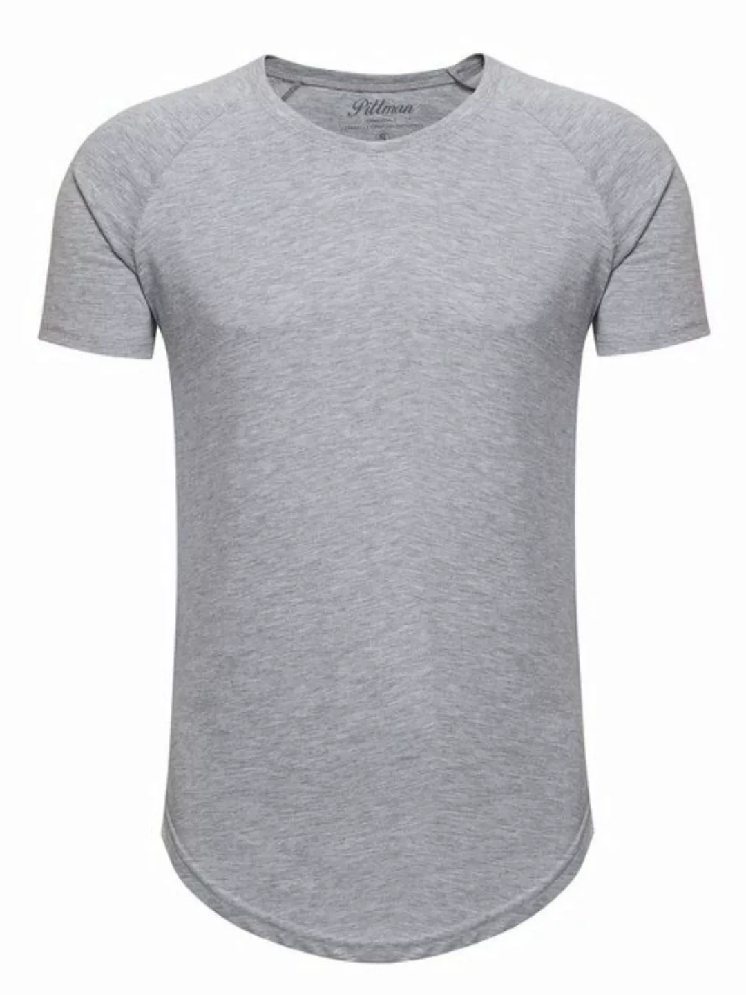 Pittman T-Shirt Pittman - Quin Oversize Basic Tee Crew Neck (1-tlg) günstig online kaufen