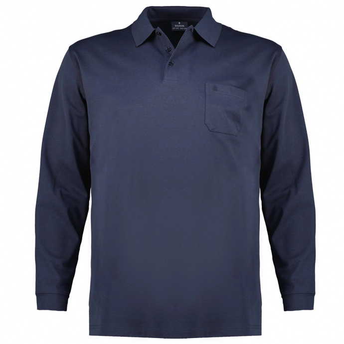 RAGMAN Poloshirt Poloshirt Langarmshirt mit Polokragen (1-tlg) günstig online kaufen