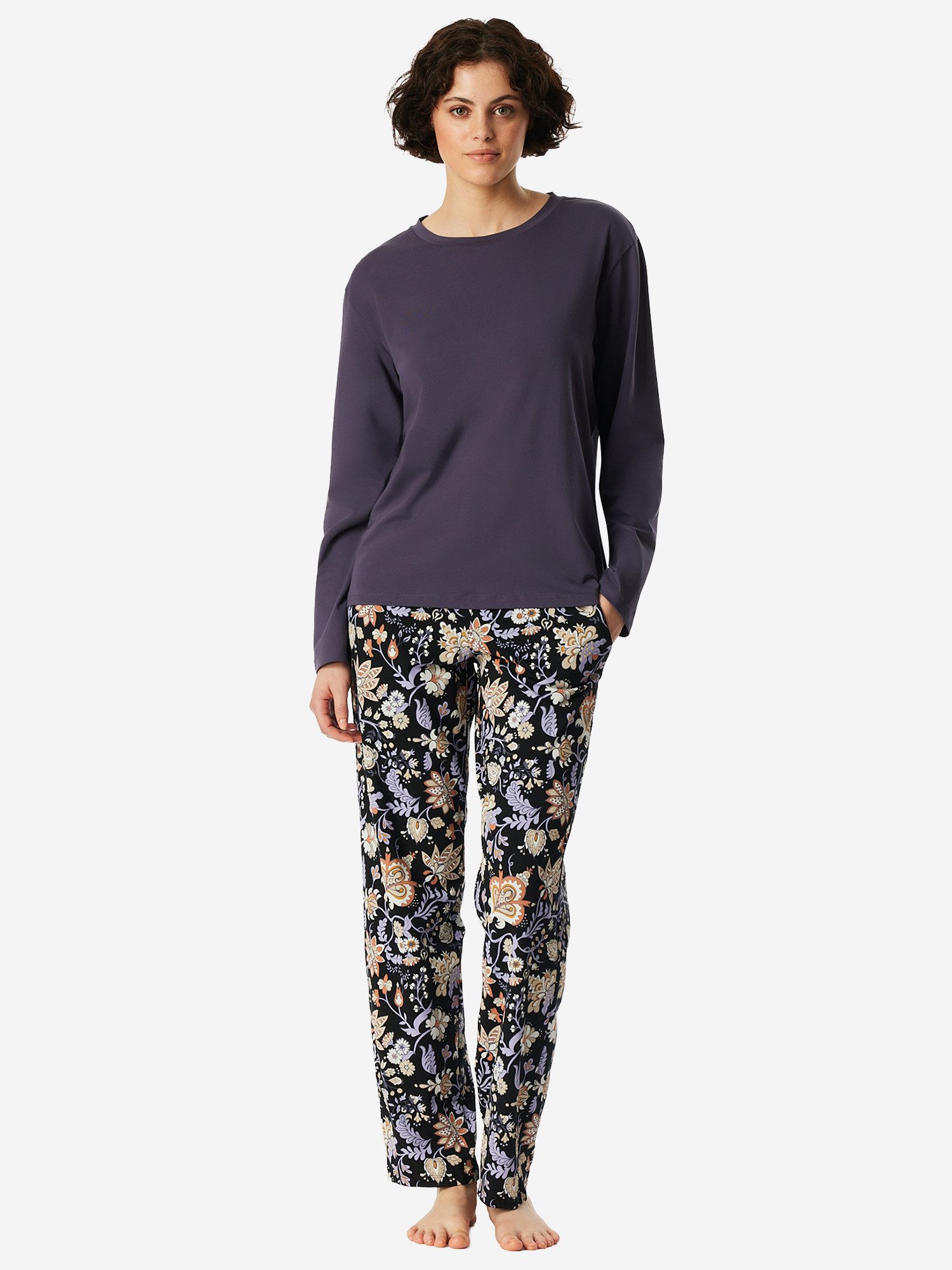Schiesser Pyjamaoberteil Mix & Relax schlaf-oberteil günstig online kaufen