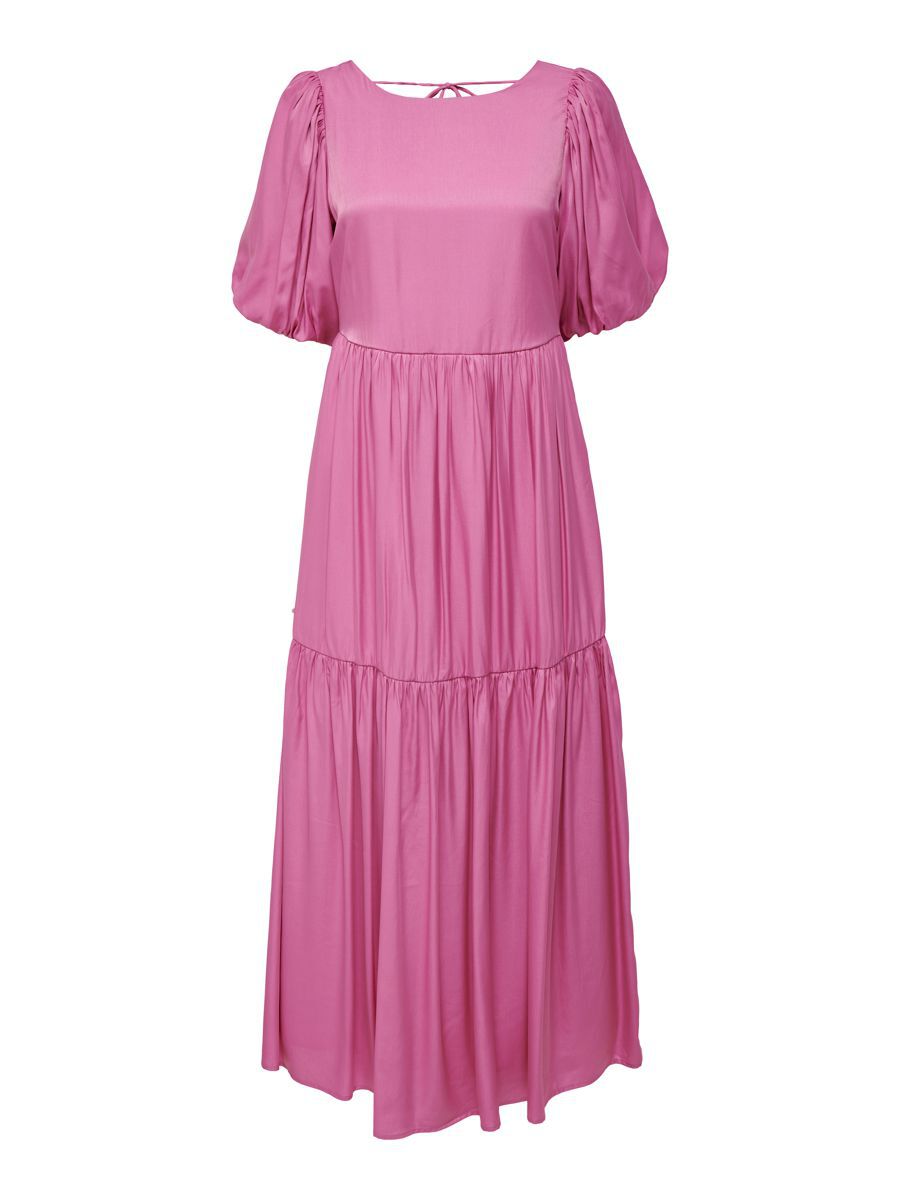 ONLY Kurzarm- Maxikleid Damen Pink günstig online kaufen