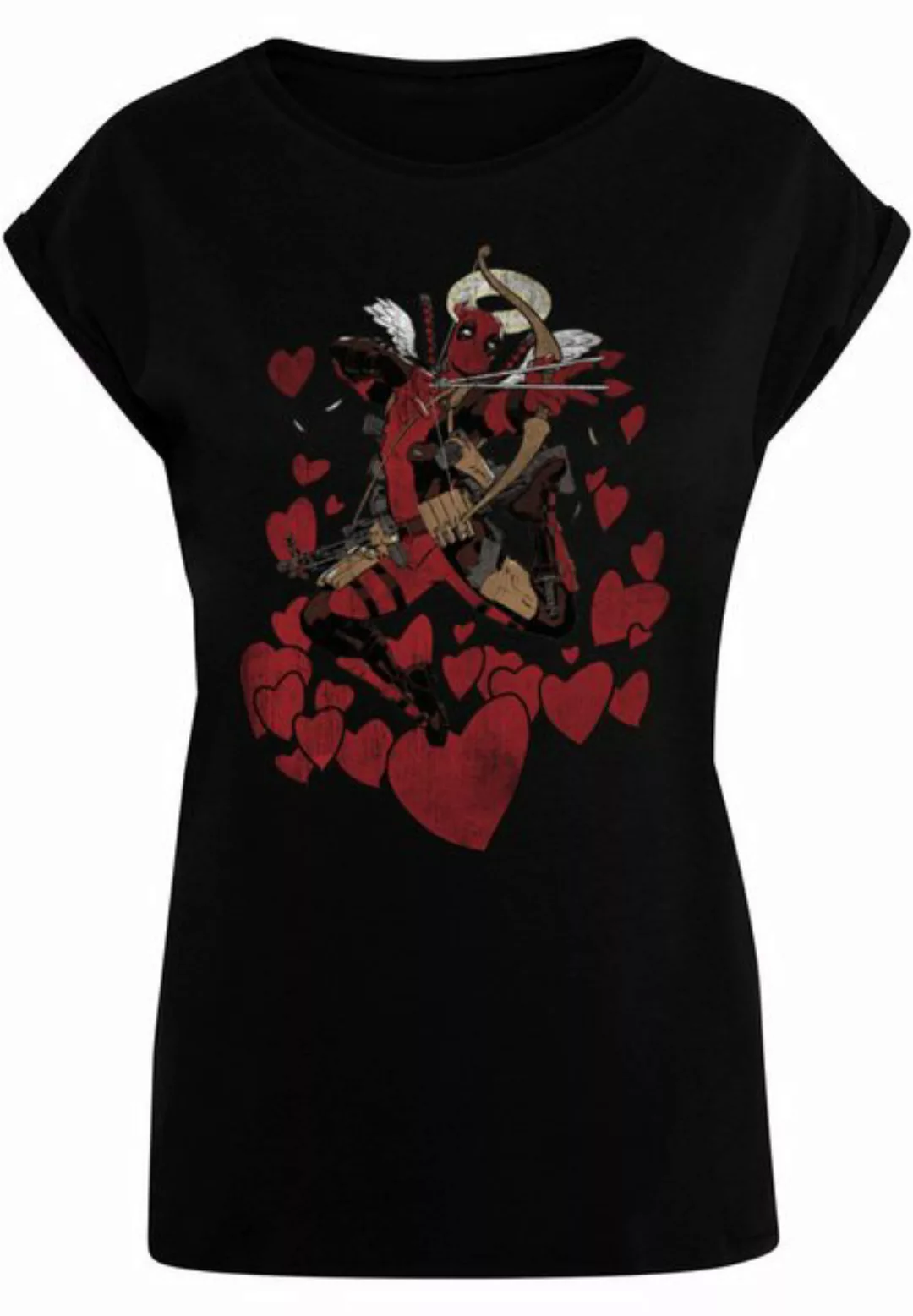 ABSOLUTE CULT T-Shirt ABSOLUTE CULT Damen Ladies Deadpool - Love Angel T-Sh günstig online kaufen