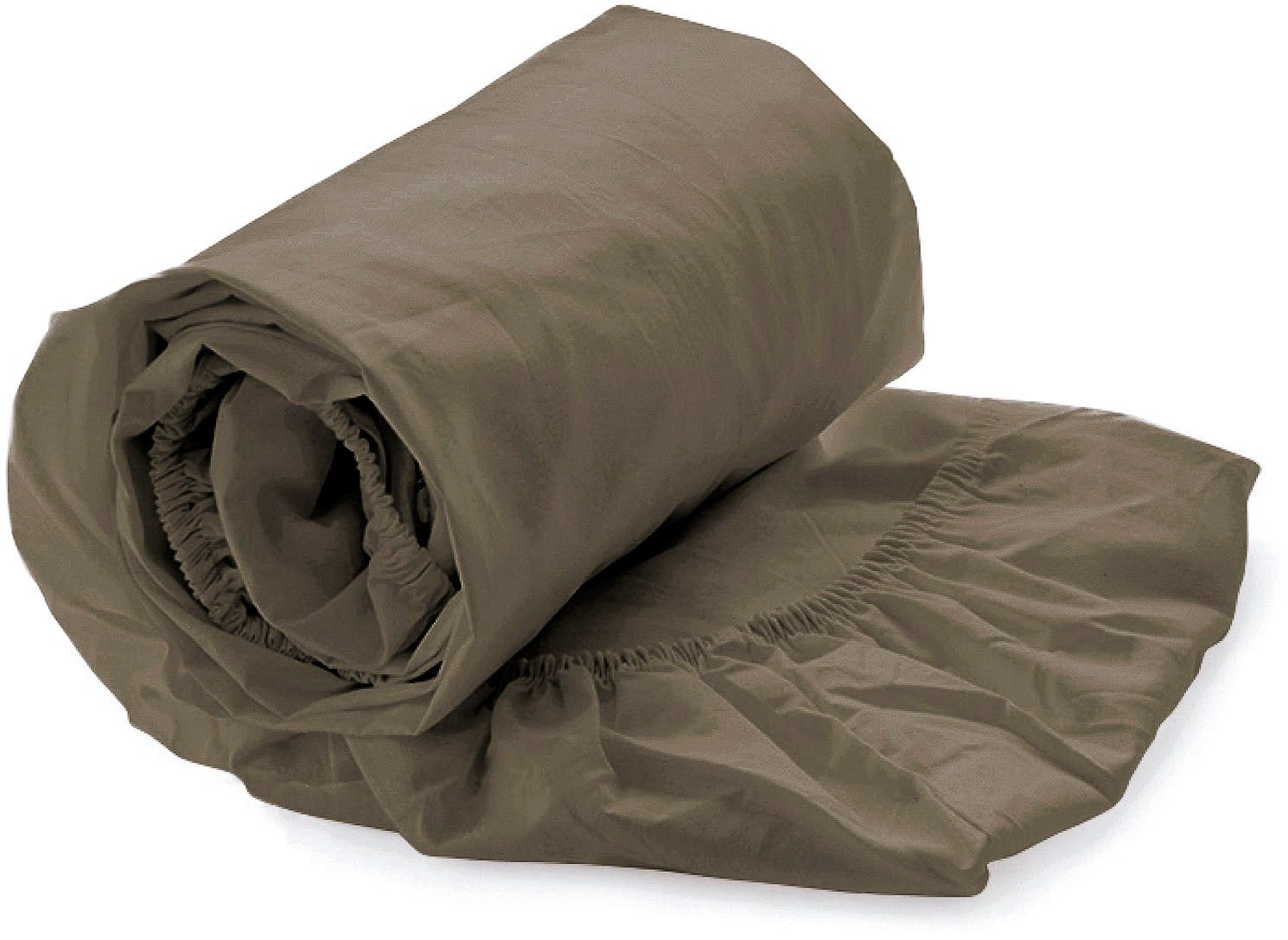 YELLOW Spannbettlaken Percale, Perkal, Gummizug: rundum, günstig online kaufen