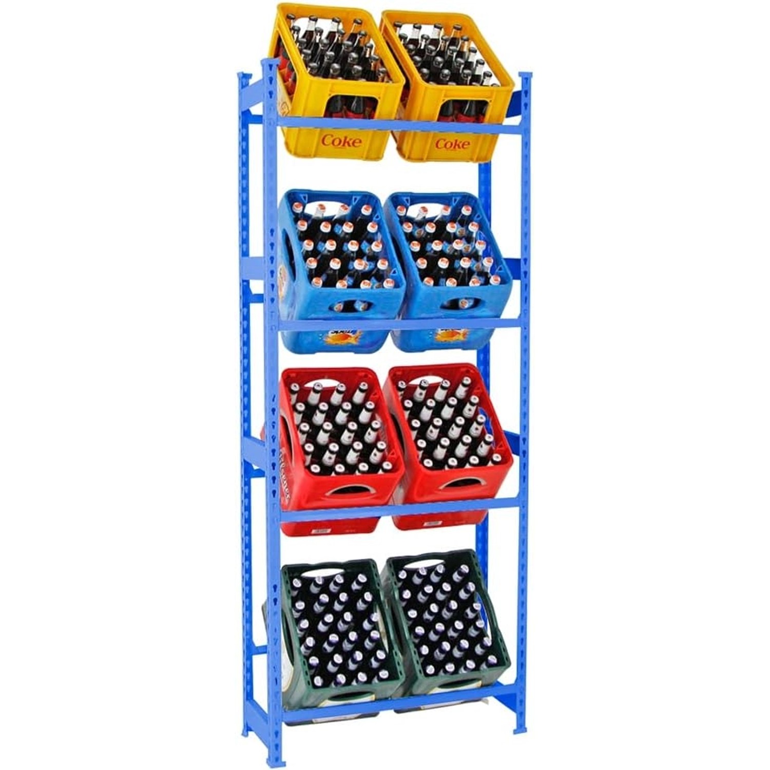PROREGAL Getränkekistenregal Getränkeregal High Big Camel HxBxT 200x80x30 c günstig online kaufen