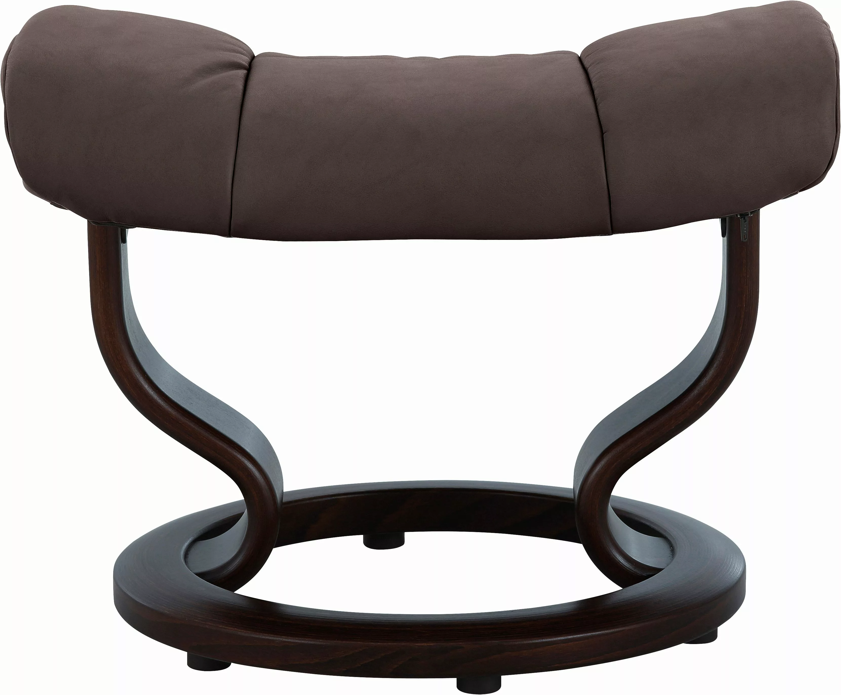 Stressless Hocker "Ruby", mit Classic Base, Gestell Eiche, Wenge, Braun & S günstig online kaufen