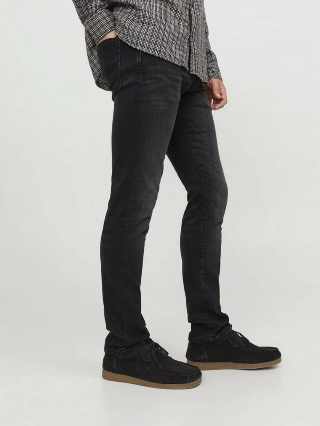 Jack & Jones Herren Jeans JJIGLENN JJICON JJ 557 50SPS - Slim Fit - Schwarz günstig online kaufen