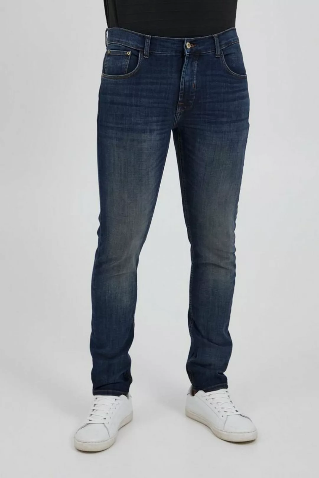 !Solid Slim-fit-Jeans Slim Fit Denim Jeans Stoned Washed Trousers SDTOMY (1 günstig online kaufen