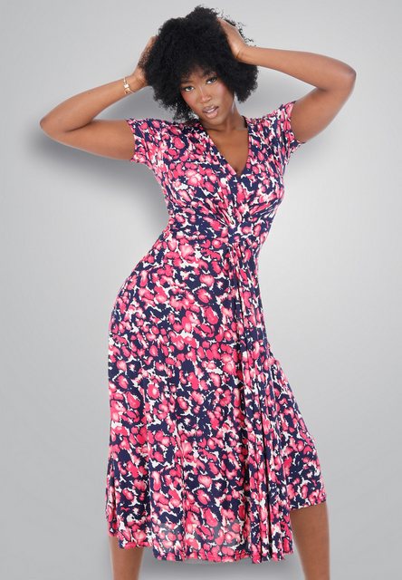 YC Fashion & Style Sommerkleid mit lebendigem Muster mit allover Print günstig online kaufen